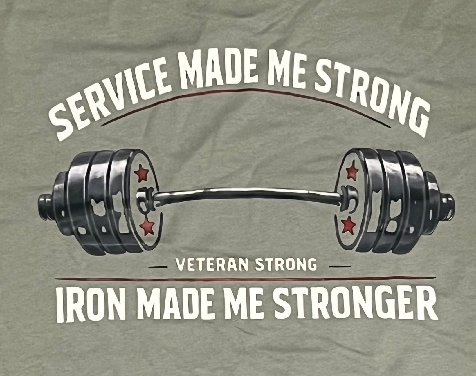 Service Made Me Strong Tshirt