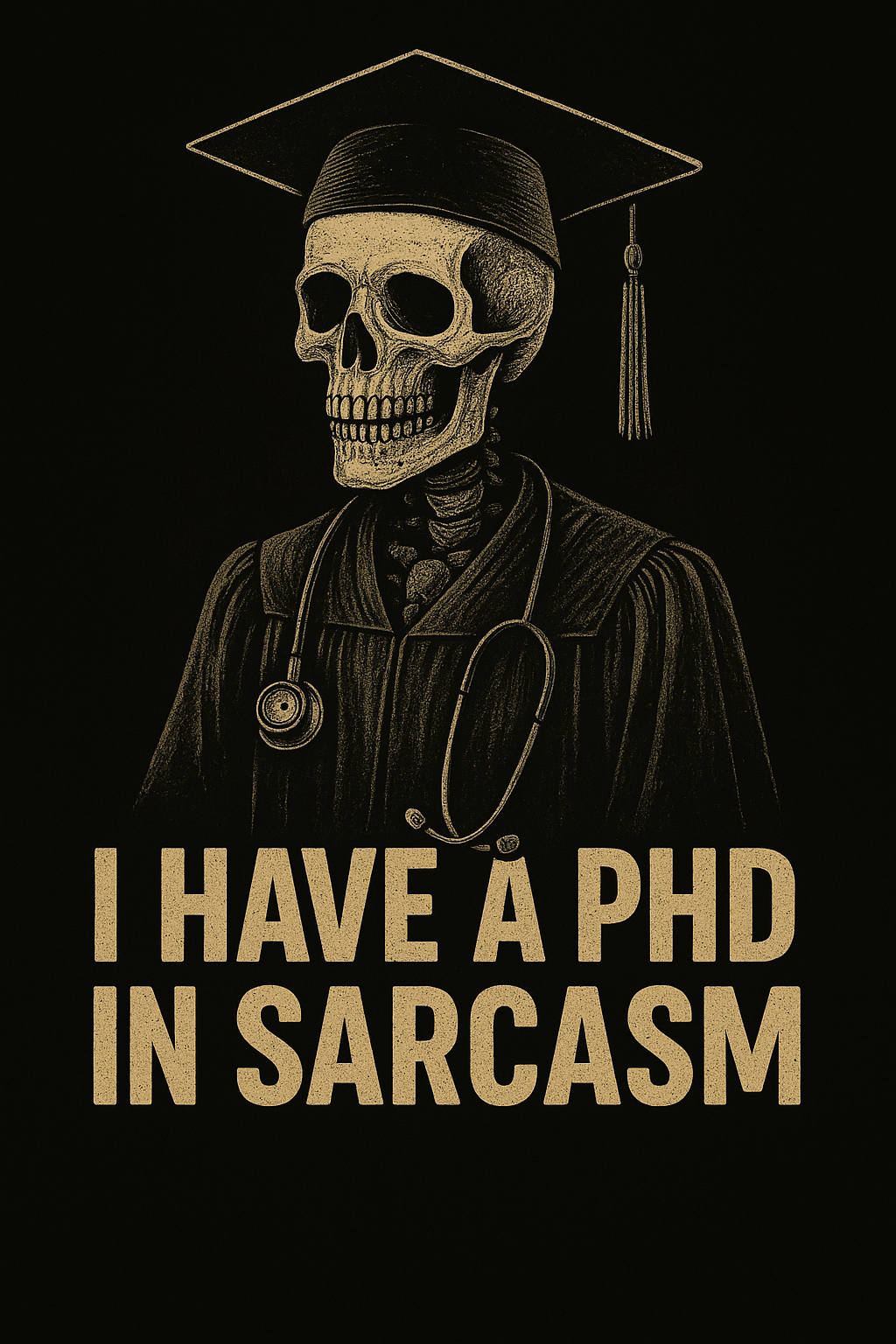 PHD in Sarcasm Hoodie