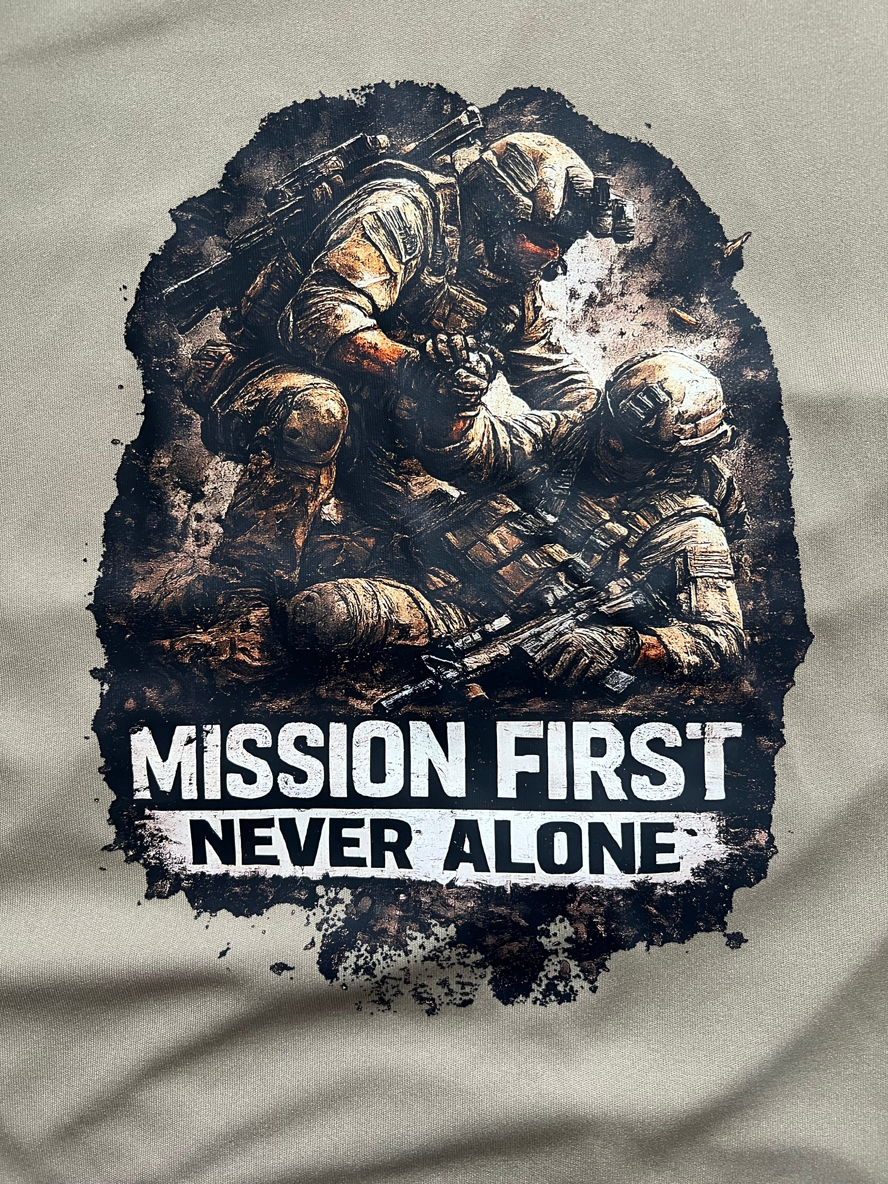 Mission First Soldiers Tshirt