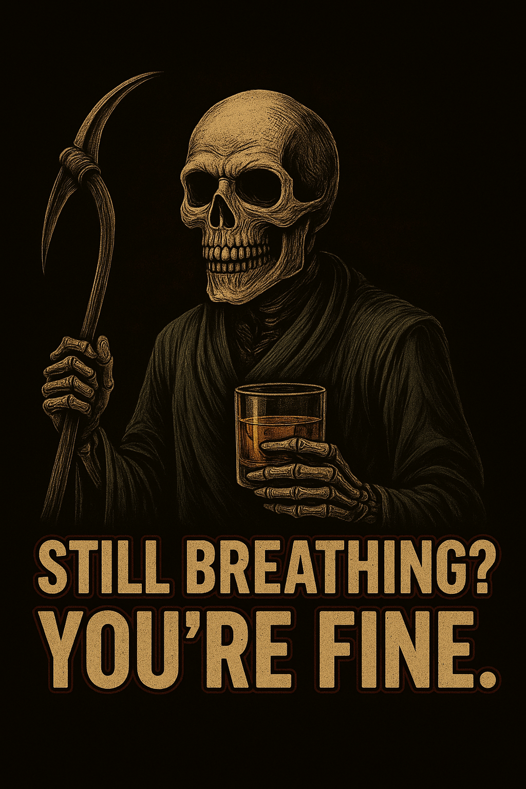Bourbon Still Breathing? Hoodie