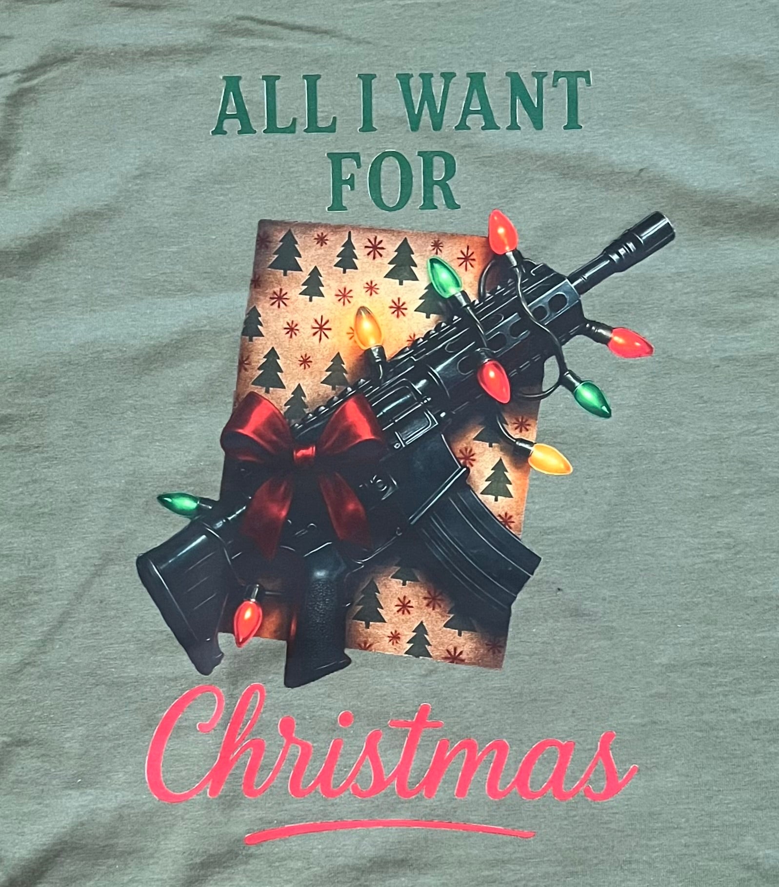 Rustic “All I Want” Tshirt