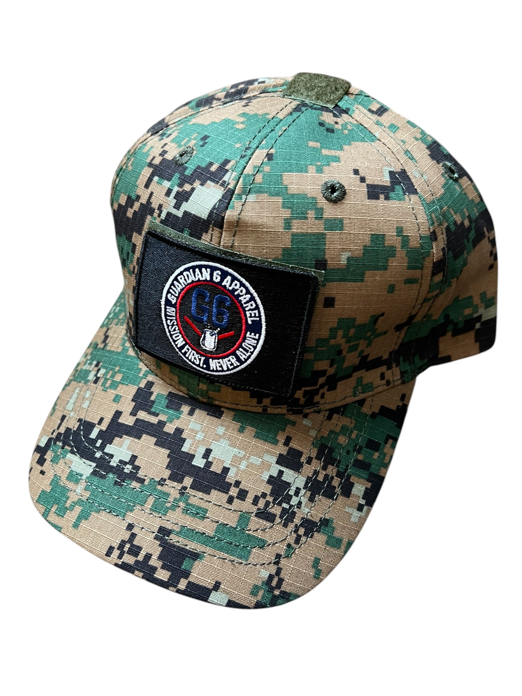 Hat with patch