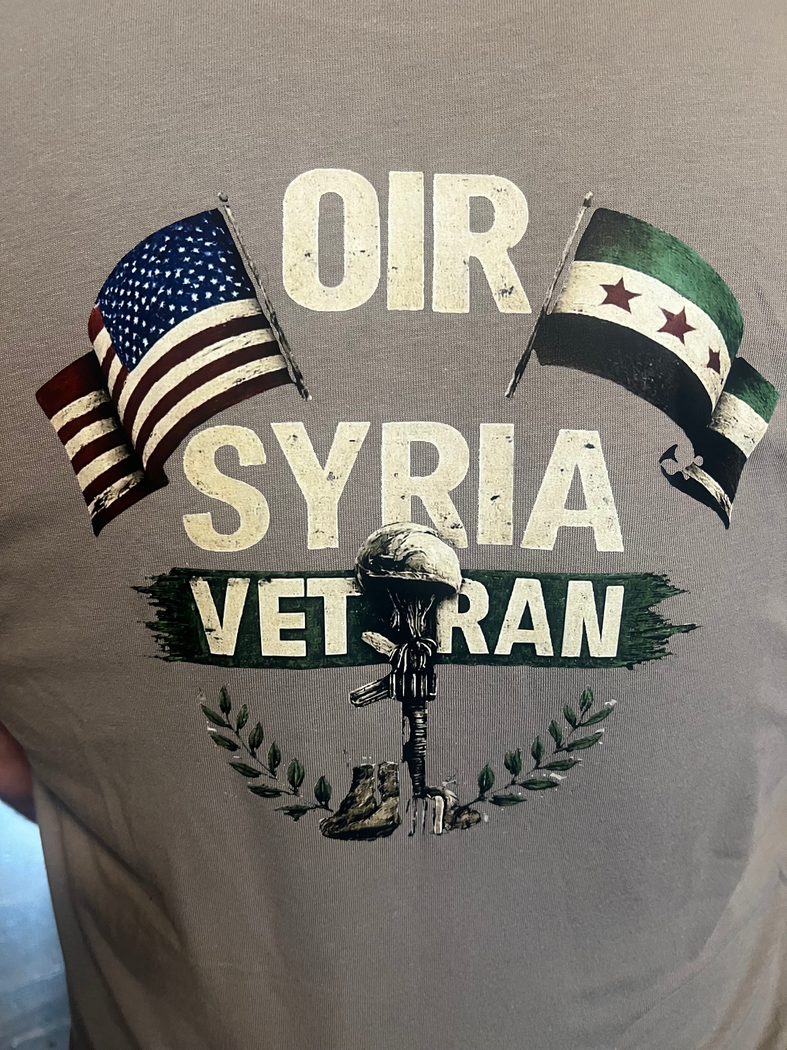 Syria Veteran Tshirt