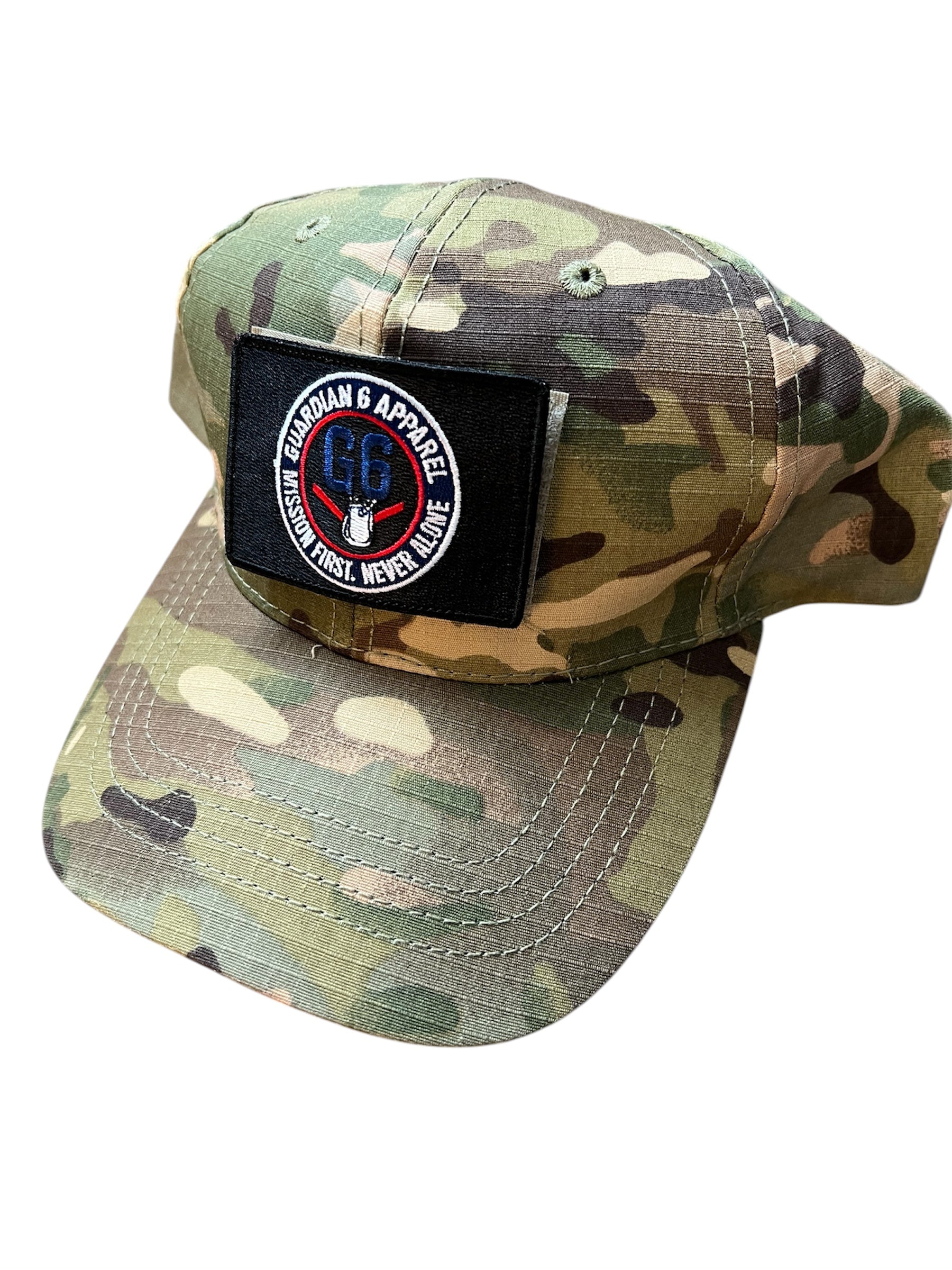 Hat with patch