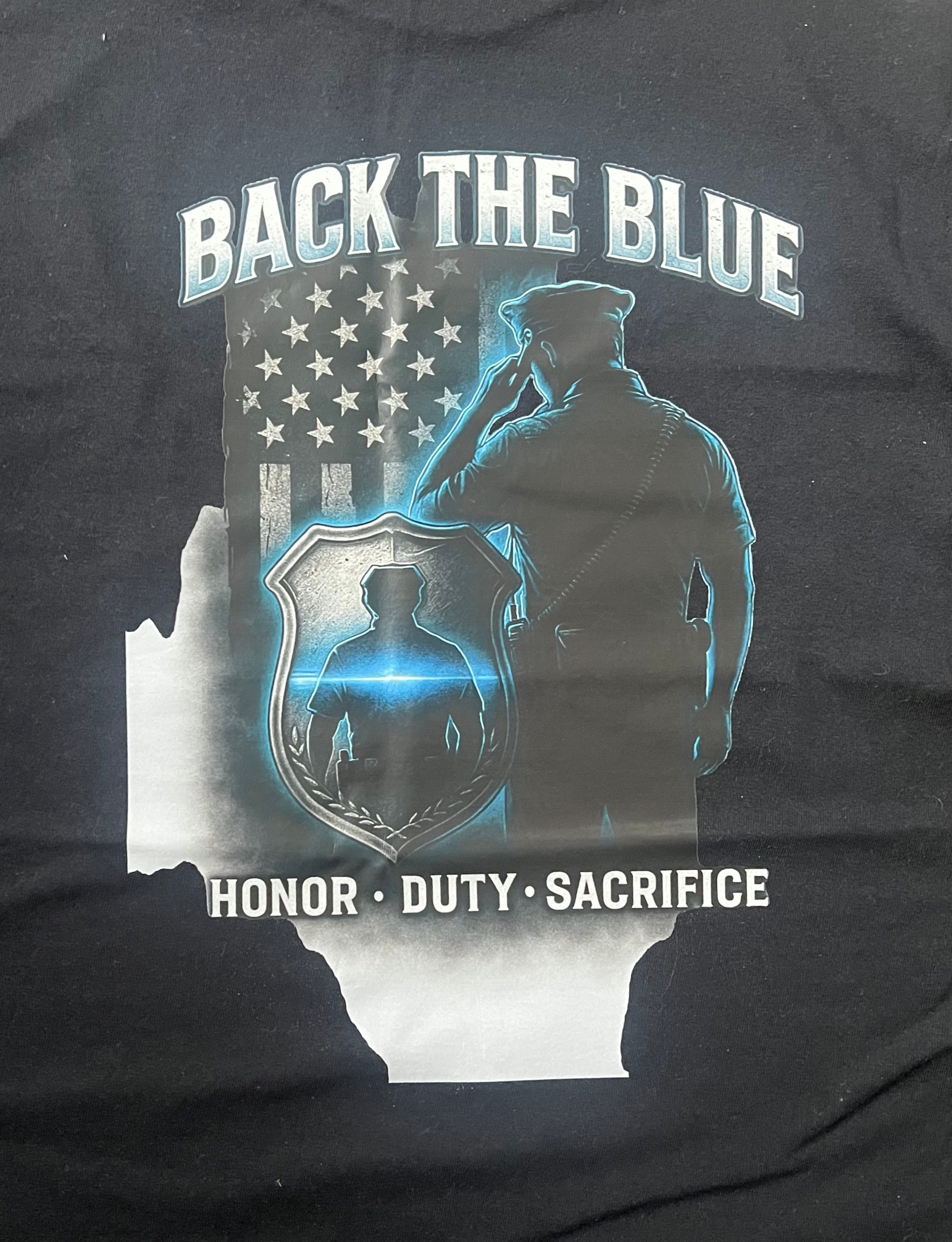 Back the Blue Hoodie
